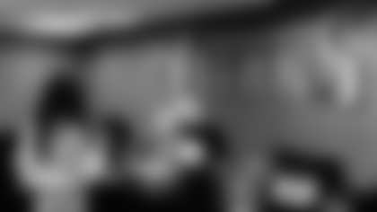 Tennessee Titans host a Public Draft Party for fans at Nissan Stadium on April 24, 2025 in Nashville, TN. Photo By Dillon Sherlock/Tennessee Titans